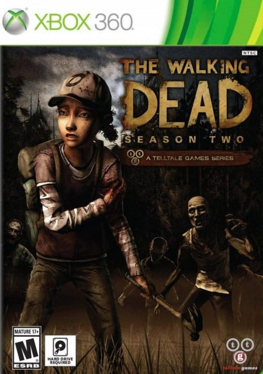 The Walking Dead: Season Two cover art for Xbox 360 (X360) video game