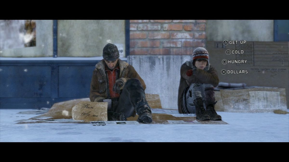 Beyond: Two Souls for PlayStation 3 (PS3) at Gamers INC, featuring a cinematic, choice-driven narrative following Jodie Holmes and her supernatural link to the entity Aiden, delivering emotional storytelling, intense action sequences, and interactive gameplay that blends drama, mystery, and psychological thriller elements from the creators of Heavy Rain gameplay screenshot