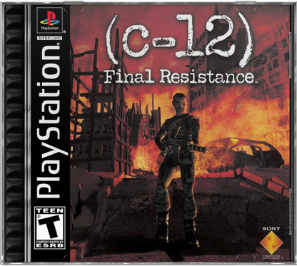 C-12: Final Resistance cover art for PlayStation 1 (PS1) video game