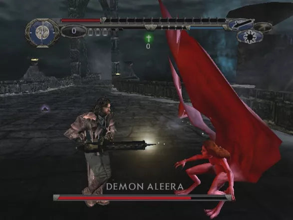 Van Helsing for PlayStation 2 action adventure hack and slash game based on the Universal monster film featuring Dracula werewolves gothic horror combat campaign mode gameplay