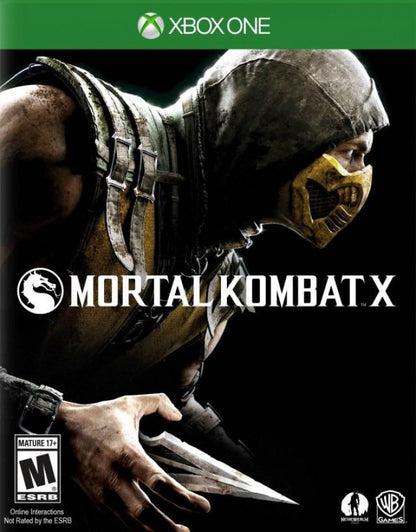 Mortal Kombat X cover art for Xbox One (XONE) fighting video game