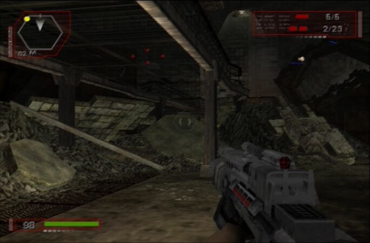 Terminator 3 Rise of the Machines PS2 Sony PlayStation 2 action shooter game third person combat sci fi Terminator movie tie in robotic enemies futuristic weapons driving missions story campaign retro gaming PlayStation 2 software video game title gameplay