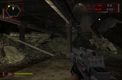 Terminator 3 Rise of the Machines PS2 Sony PlayStation 2 action shooter game third person combat sci fi Terminator movie tie in robotic enemies futuristic weapons driving missions story campaign retro gaming PlayStation 2 software video game title gameplay