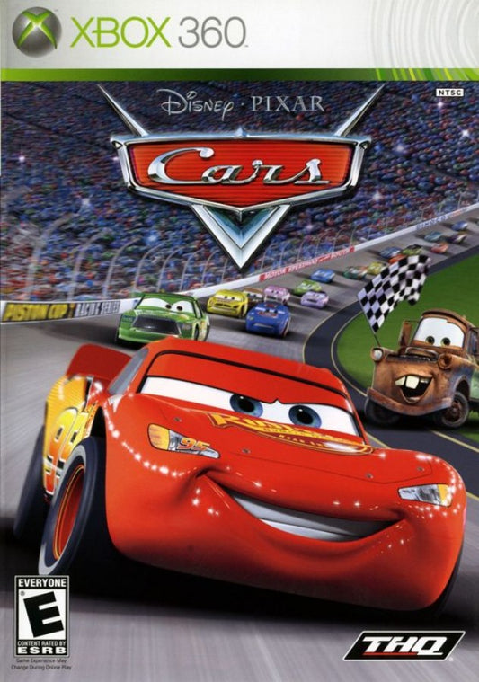 Disney Pixar Cars cover art for Xbox 360 (X360) racing video game