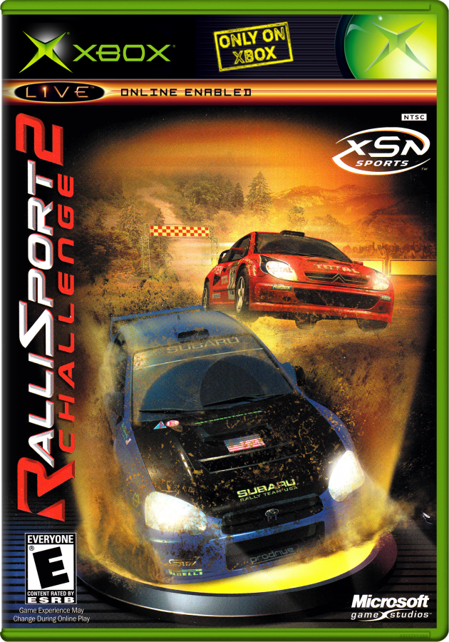 Rallisport Challenge 2 cover art for Xbox (XBOX) video game