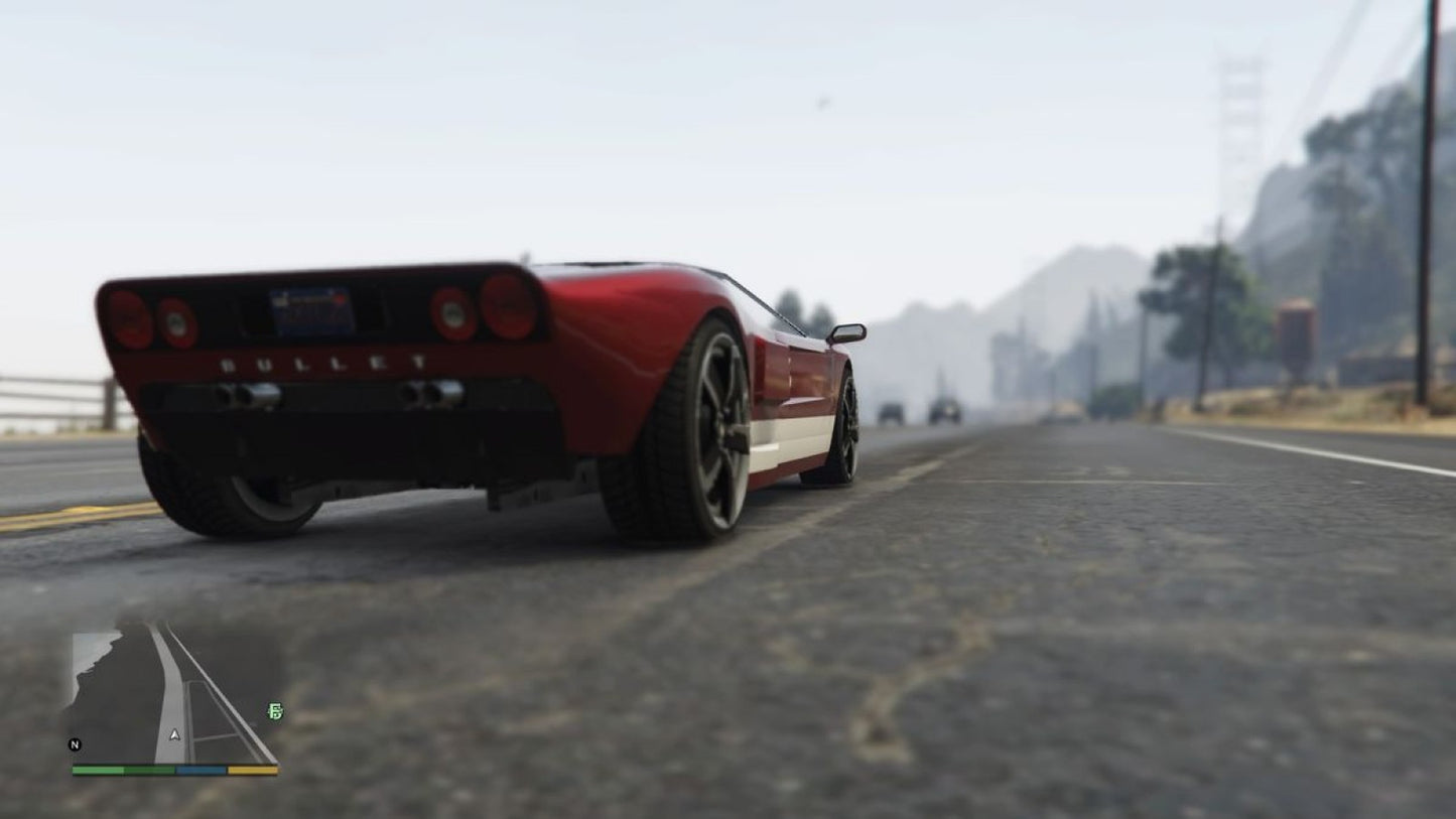 Grand Theft Auto V – PlayStation 4 (PS4) video game gameplay, open-world action-adventure game by Rockstar Games