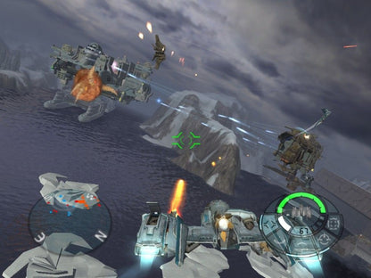 Yager Xbox original futuristic aerial combat shooter space flight action game campaign based sci fi military aircraft combat console video game authentic Microsoft Xbox retro gaming collectible title gameplay