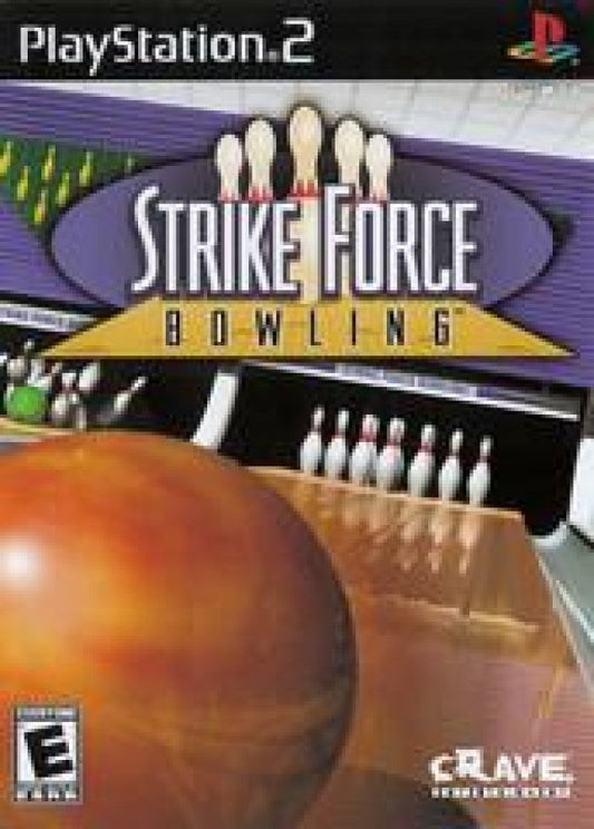 Strike Force Bowling cover art for PlayStation 2 (PS2) video game