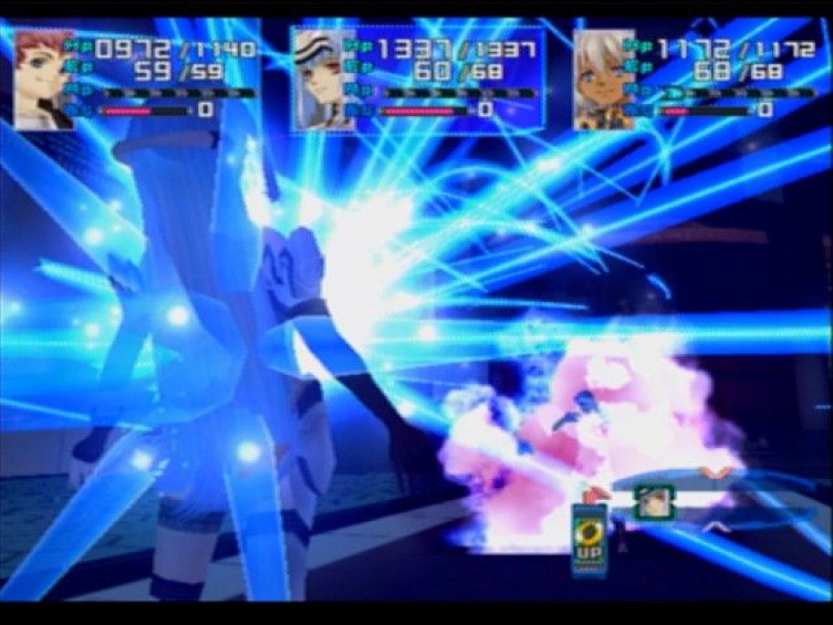 Xenosaga Episode I: Der Wille zur Macht – PlayStation 2 (PS2) video game gameplay, JRPG.