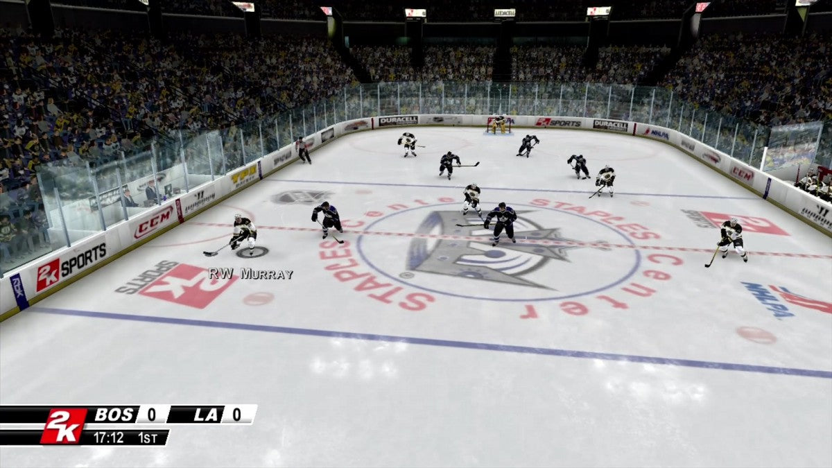 NHL 2K8 gameplay for Xbox 360 (X360) sports ice hockey video game