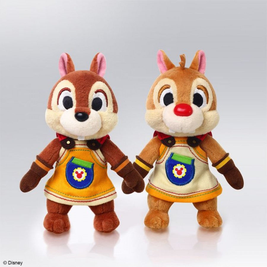 Kingdom Hearts Series III Chip and Dale 6 Inch Plush collectible Kingdom Hearts and Disney character plush featuring Chip and Dale detailed character designs soft plush construction adorable styling 6 inch size huggable display collectible gaming merchandise and fan collection appeal