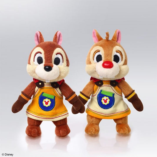 Kingdom Hearts Series III Chip and Dale 6 Inch Plush collectible Kingdom Hearts and Disney character plush featuring Chip and Dale detailed character designs soft plush construction adorable styling 6 inch size huggable display collectible gaming merchandise and fan collection appeal
