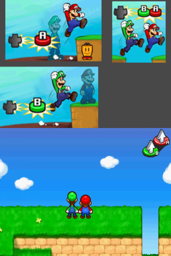 Mario & Luigi: Partners in Time Nintendo DS DS for role playing adventure retro video game fans featuring turn based battles time travel exploration puzzle solving cooperative character abilities Mushroom Kingdom adventure classic handheld gaming collectible gaming appeal gameplay