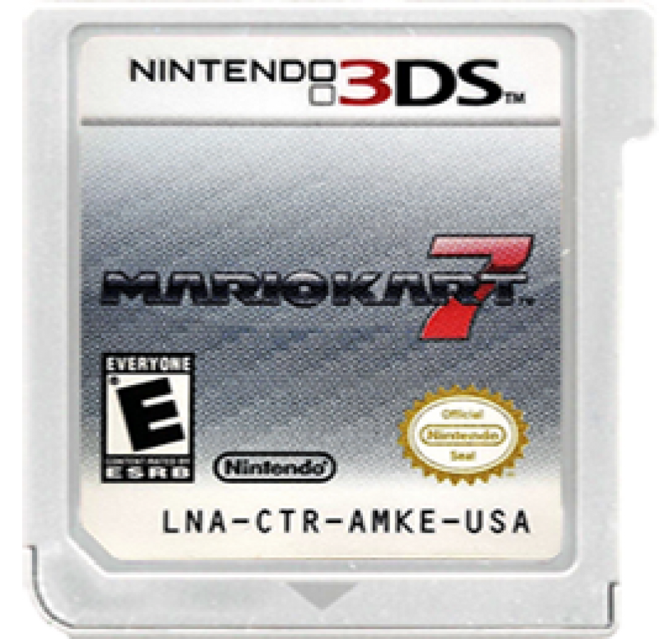 Mario Kart 7 cartridge for Nintendo 3DS (3DS) racing video game