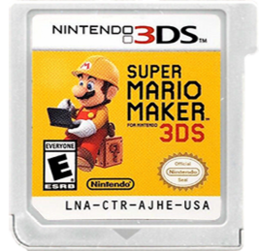 Super Mario Maker cartridge for Nintendo 3DS (3DS) video game