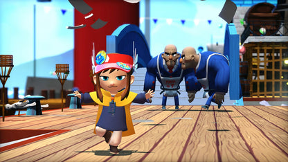 A Hat in Time for Nintendo Switch 3D platformer adventure game featuring Hat Kid colorful worlds collectible time pieces platforming challenges and cartoon style gameplay