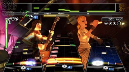 Rock Band Track Pack: Country – Nintendo Wii (Wii) rhythm music expansion pack video game gameplay