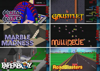 Arcade’s Greatest Hits Atari Collection 2 PlayStation 1 PS1 video game, classic arcade compilation, retro Atari games collection, vintage console title game selection