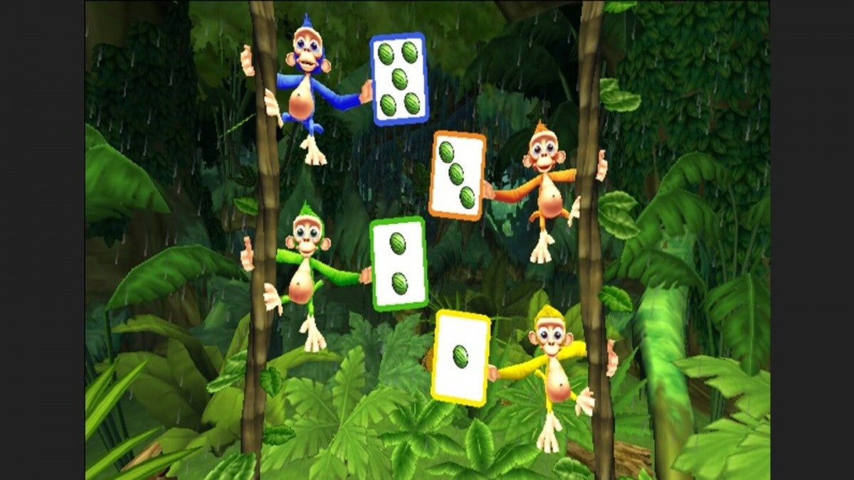 Buzz! Junior: Jungle Party for PlayStation 2 with family-friendly party mini-games theme gameplay
