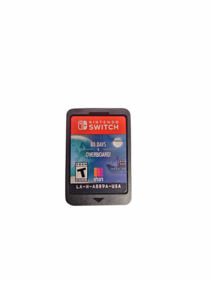80 Days and Overboard Nintendo Switch NS for interactive fiction adventure video game fans featuring branching narratives choice driven storytelling mystery solving travel exploration memorable characters multiple story paths replayable adventures and immersive text based gameplay collectible gaming appeal cartridge