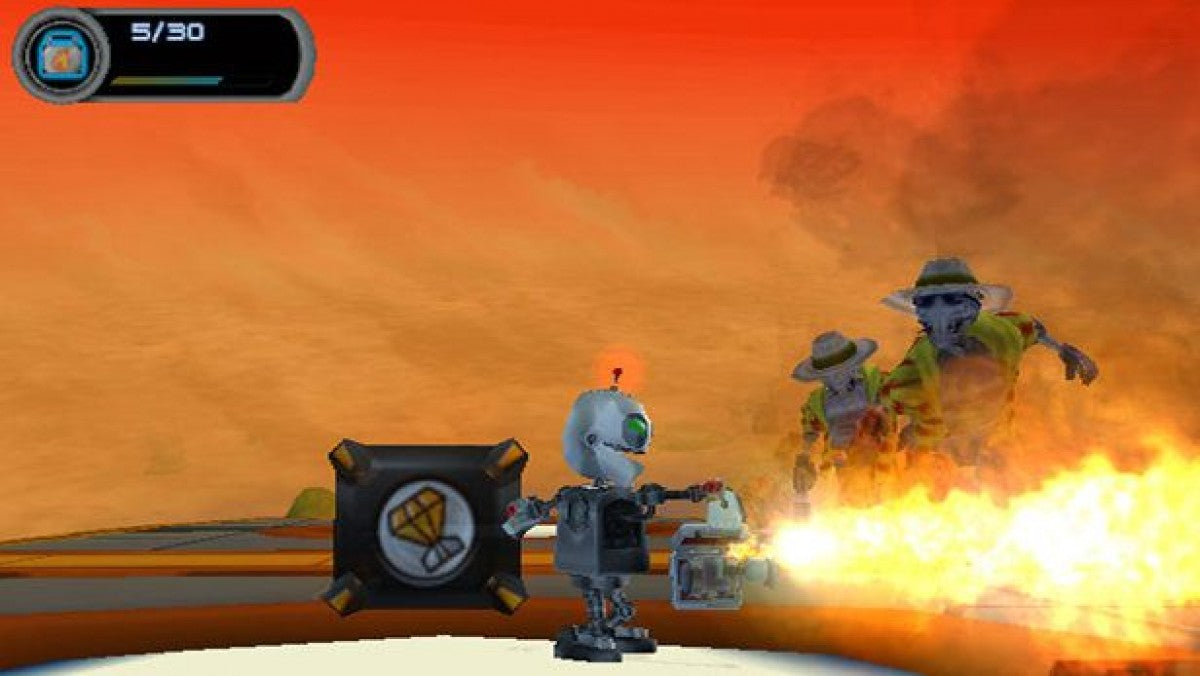Secret Agent Clank PlayStation 2 PS2 retro video game action platformer gameplay