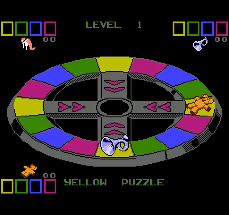 Anticipation gameplay image for Nintendo Entertainment System (NES) retro video game