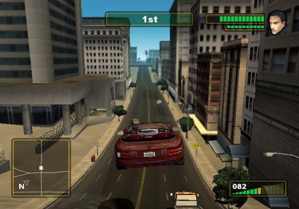 True Crime Streets of LA PS2 Sony PlayStation 2 open world action adventure crime game police detective gameplay driving shooting martial arts combos Los Angeles city map branching story multiple endings retro gaming PlayStation 2 software video game title gameplay