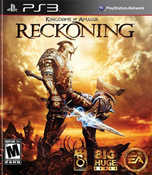 Kingdoms of Amalur: Reckoning cover art for PlayStation 3 (PS3) video game