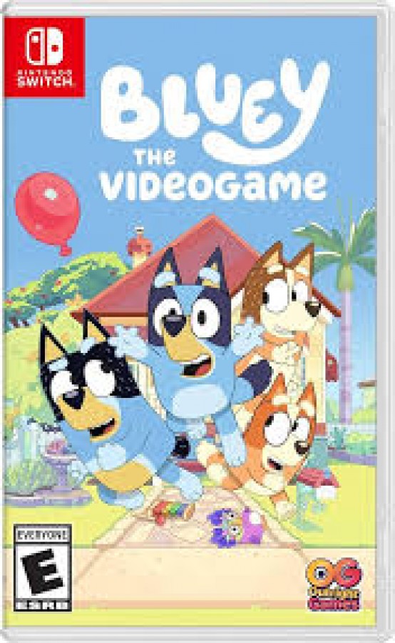 Bluey The Video Game cover art for Nintendo Switch (NS) video game