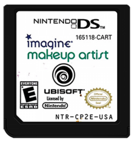 Imagine: Makeup Artist cartridge art for Nintendo DS (DS) video game