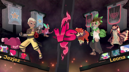 Temtem gameplay for PlayStation 5 (PS5) creature-collecting RPG video game