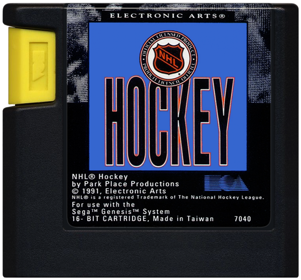 NHL Hockey cartridge for Sega Genesis (GEN) video game
