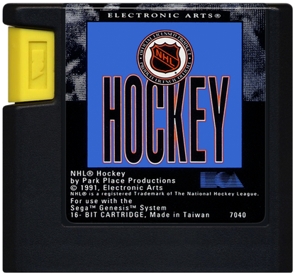 NHL Hockey cartridge for Sega Genesis (GEN) video game