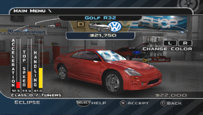 Midnight Club 3: DUB Edition [Greatest Hits] gameplay for PlayStation Portable (PSP) open-world racing video game
