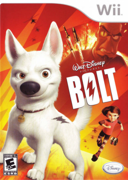 Disney Bolt cover art for Nintendo Wii (Wii) video game