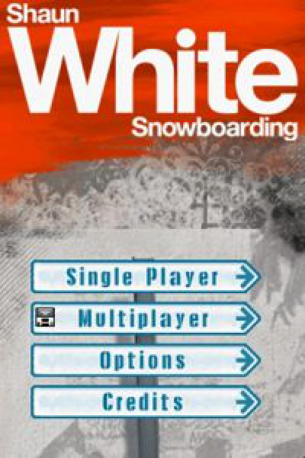 Shaun White Snowboarding Nintendo DS DS snowboarding sports video game featuring Shaun White extreme snowboarding downhill racing tricks jumps rails freestyle challenges mountain courses and classic Nintendo DS DS gameplay collectible retro gaming appeal gameplay