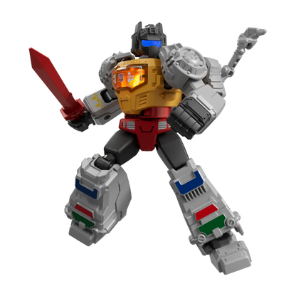 Grimlock Blokees Transformer 4 inch Shining Version 02 1985 Figure Blind Box Collectible Autobot