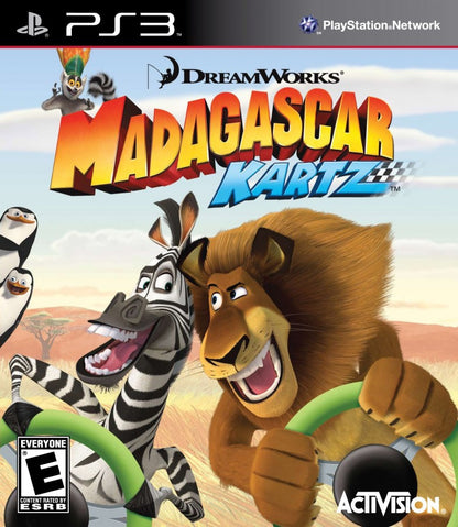 Madagascar Kartz cover art for PlayStation 3 (PS3) video game