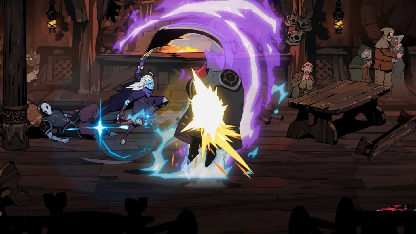 Absolum PlayStation 5 PS5 for action roguelike beat em up video game fans featuring fast paced melee combat fantasy adventure procedurally generated runs powerful abilities challenging enemies boss battles character progression cooperative gameplay and immersive hand drawn fantasy action collectible gaming appeal gameplay