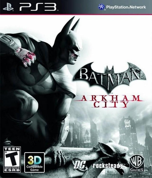 Batman: Arkham City cover art for PlayStation 3 (PS3) video game