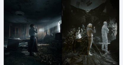 The Medium gameplay for PlayStation 5 (PS5) psychological horror video 