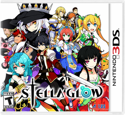 Stella Glow cover art for Nintendo 3DS (3DS) tactical role-playing video game
