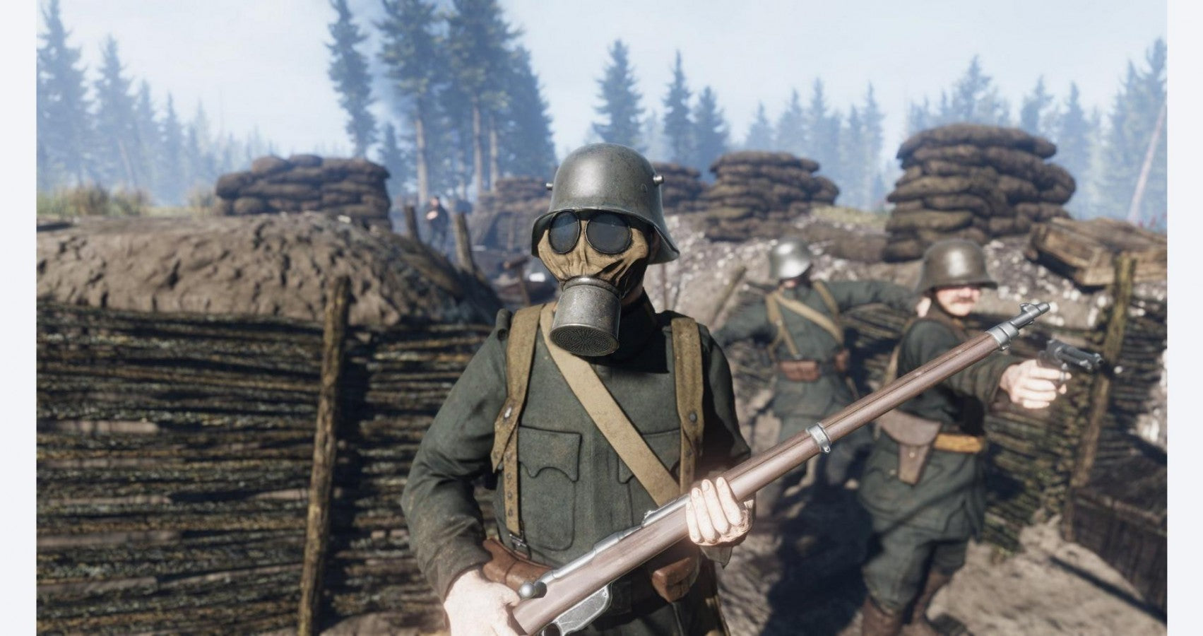 WWI Tannenberg: Eastern Front gameplay for PlayStation 5 (PS5) World War I first-person shooter video game