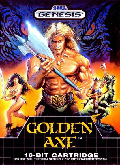 Golden Axe cover art for Sega Genesis GEN video game