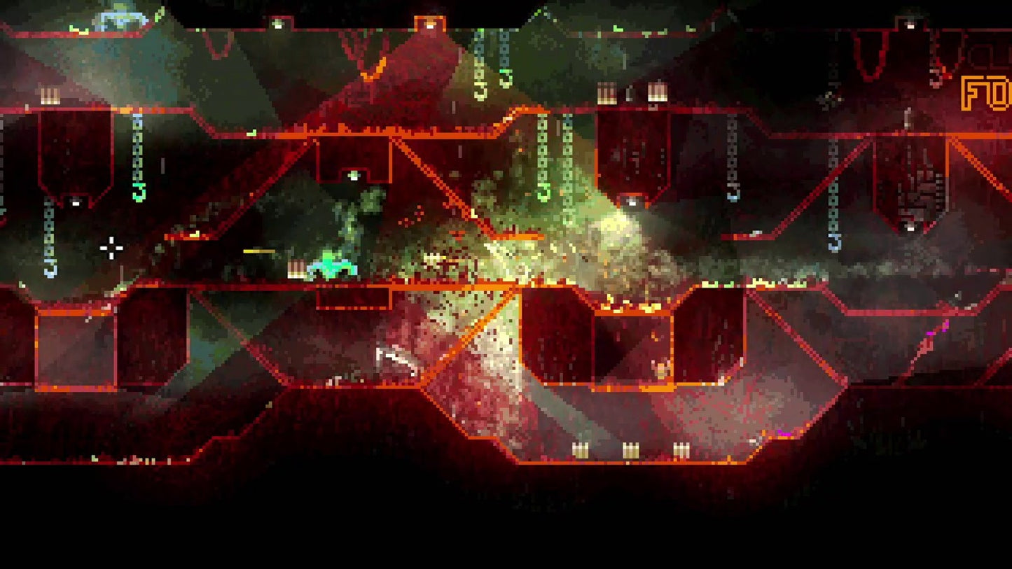 Butcher PAL Import Nintendo Switch inspired design featuring brutal action platform shooter aesthetic relentless side scrolling combat dark industrial environments pixel art visuals intense enemy encounters fast paced gameplay and retro inspired arcade challenge presentation gameplay 