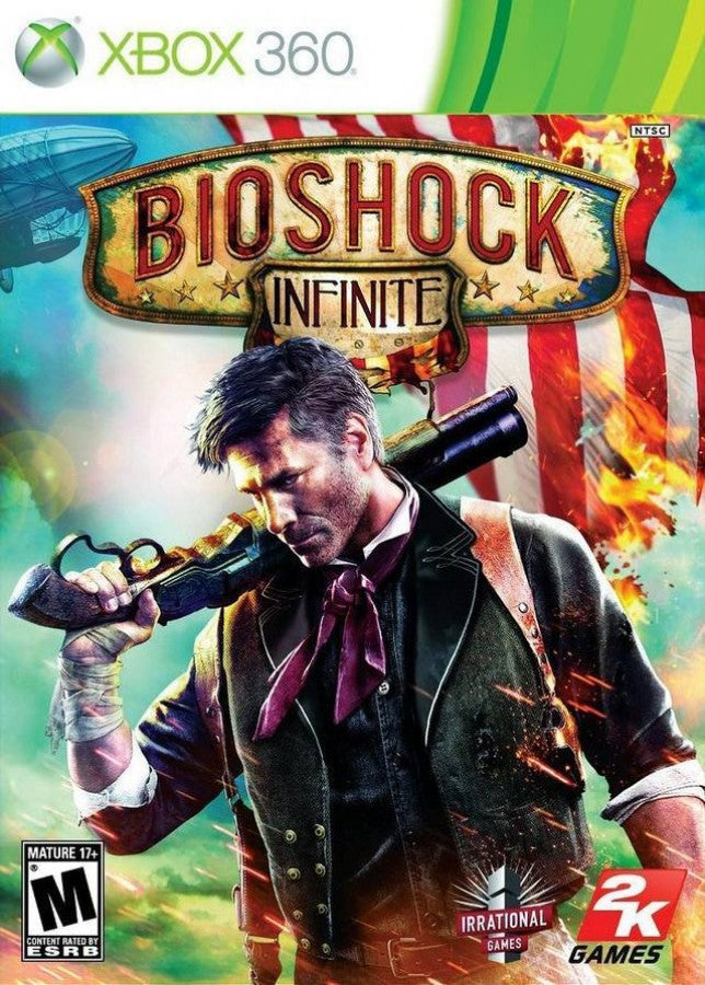 Bioshock Infinite cover art for Xbox 360 (X360) video game