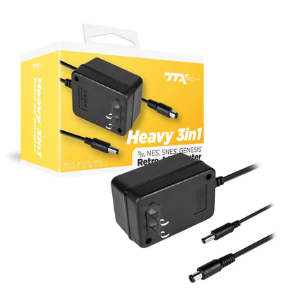 TTX Tech AC Adapter -- NES, SNES, GEN 1 gaming accessory