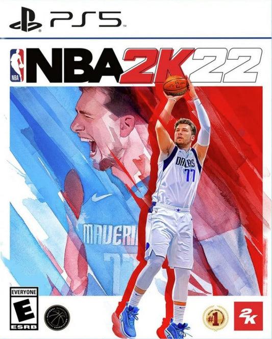 NBA 2K22 cover art for PlayStation 5 (PS5) basketball sports video game