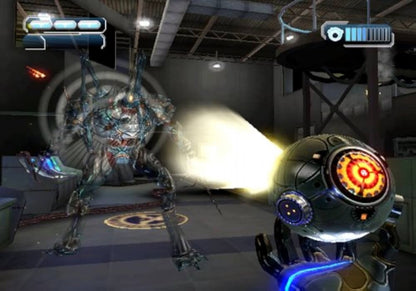 The Conduit gameplay for Nintendo Wii game featuring first-person shooter action and sci-fi conspiracy gameplay