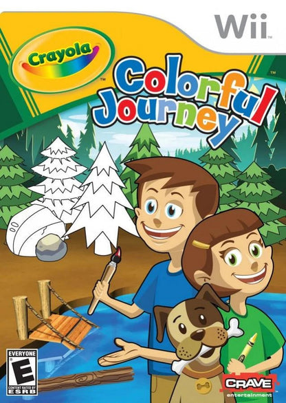 Crayola Colorful Journey cover art for Nintendo Wii (Wii) video game